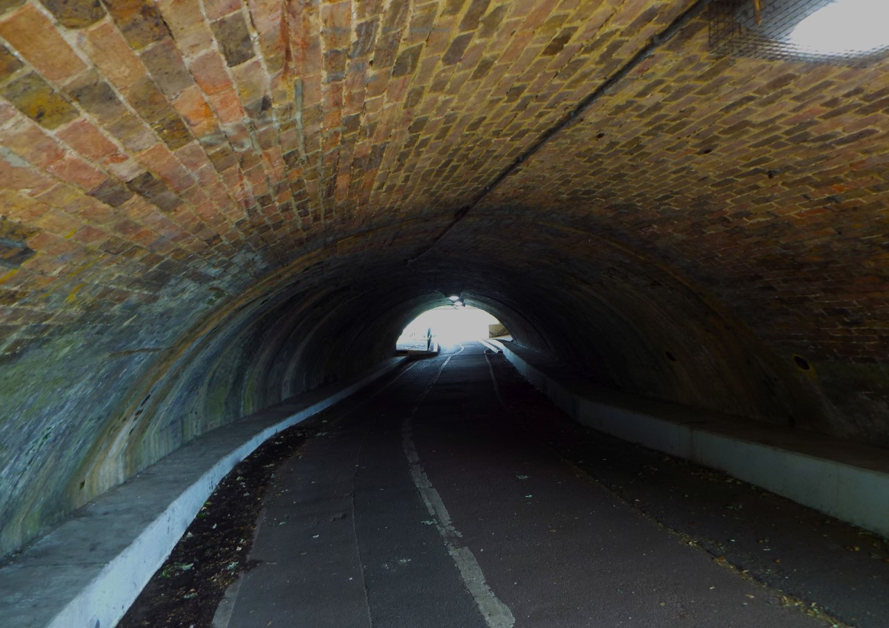 Jonathan Hunt Underpass Going To Ashford International And Mill Court