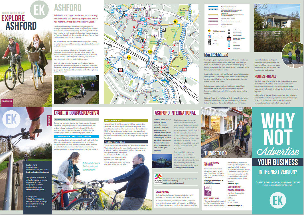 Ashford Cycle Map